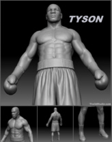 Realistic Mike Tyson body