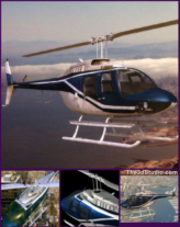 Bell206 JetRanger helicopter